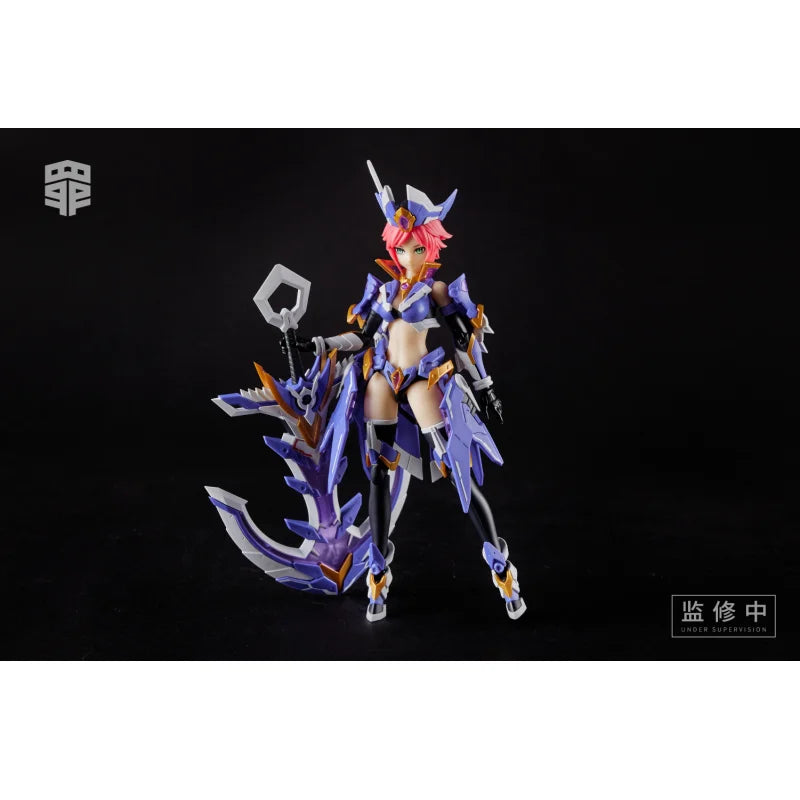 Soul Girl, Seven Sins Series, Greedy 1:10 Assembly Shark Machine Girl, Giant Whale, Devil Fish