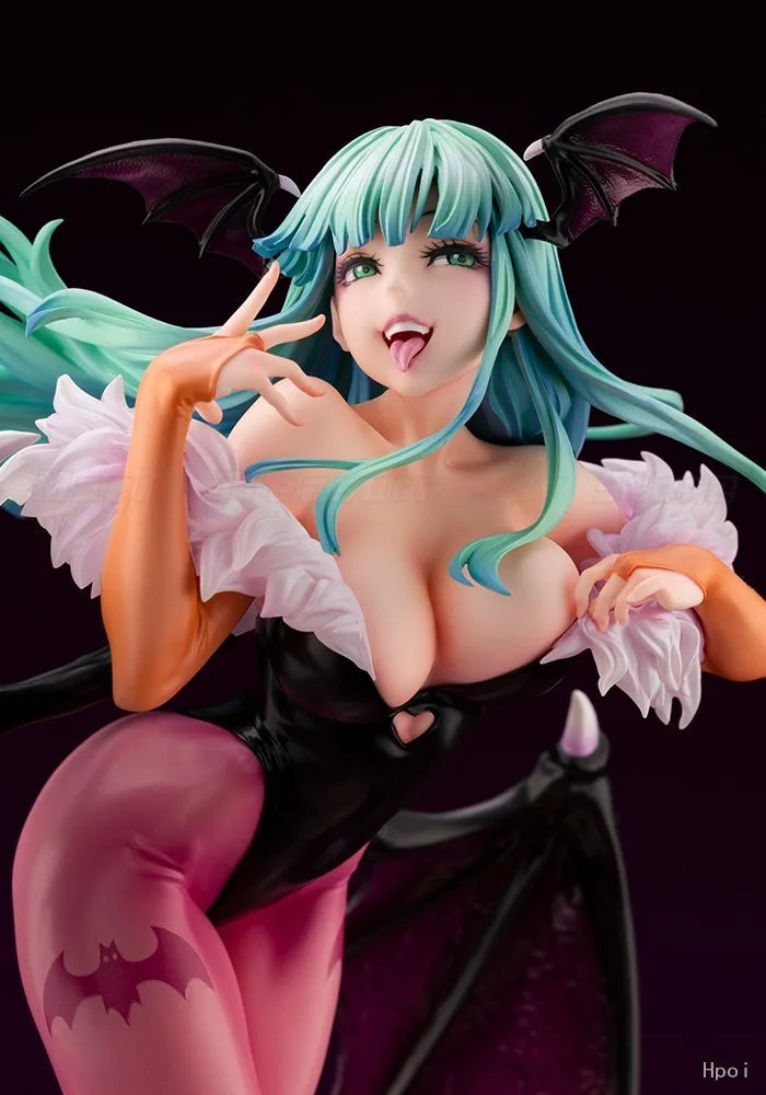【In Stock】Original Kotobukiya BISHOUJO STATUE VAMPIRE HUNTER Morrigan Aensland 1/7 Scale Figure Gifts