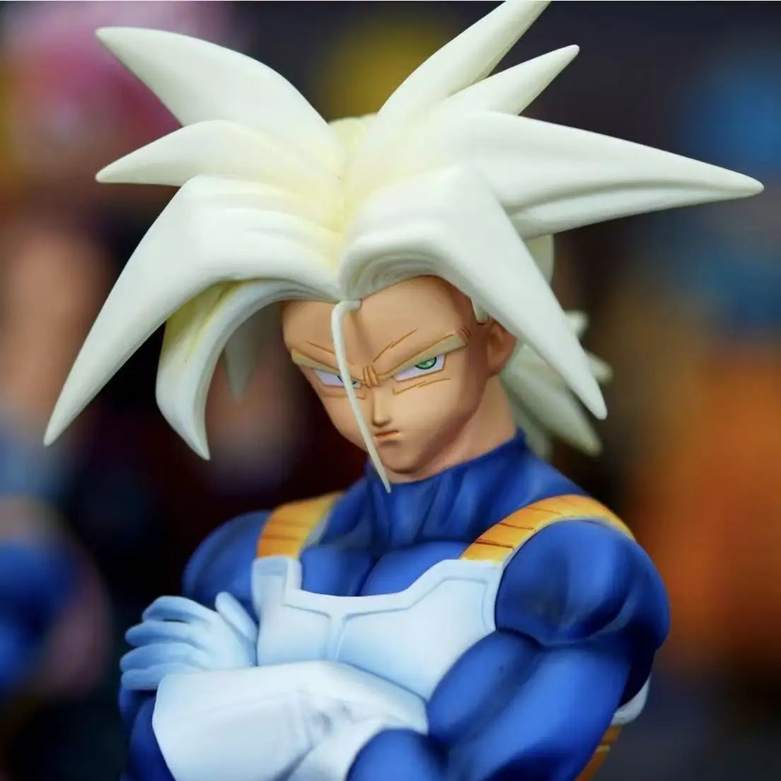 Anime Dragon Ball Z Super Trunks Figure Replaceable Heads Future Trunks Action Figures Pvc Statue Collection Model Toy Gifts