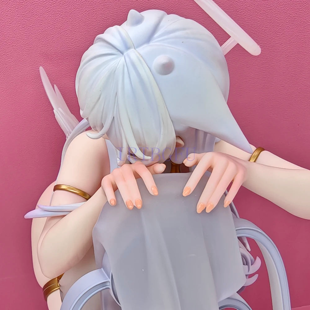 27cm White Angel Sauce Native HOTVENUS Pure Girl Toys Anime Figures PVC Action Figure Toy Game Figure Collectible Model Doll