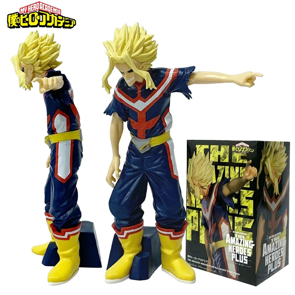 18CM Anime My Hero Academia Heroes -Plus- Boku No Hero Academia Model Toys Anime Figure Toys for Kids Christmas Gift