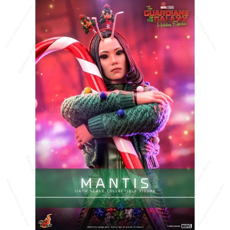 In Stock  HotToys 1/6 TMS094 Guardians of The Galaxy Christmas Special Praying Mantis Female Movable Model   Collectible Figure