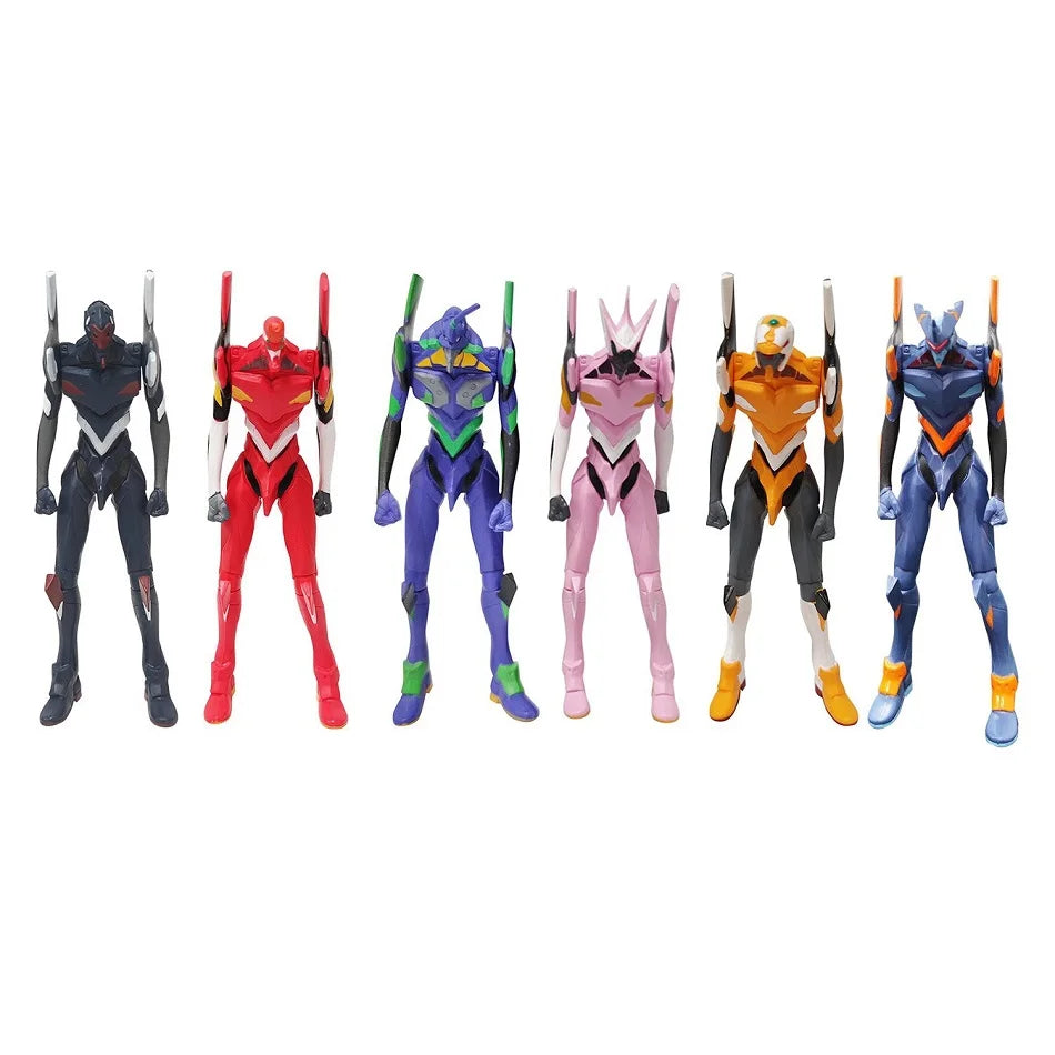 New q-version Anime Genesis Evangelion Figure EVA Ayanami Rei Asuka PVC Model Chassis Desktop Ornament Gift Doll Toy Hot