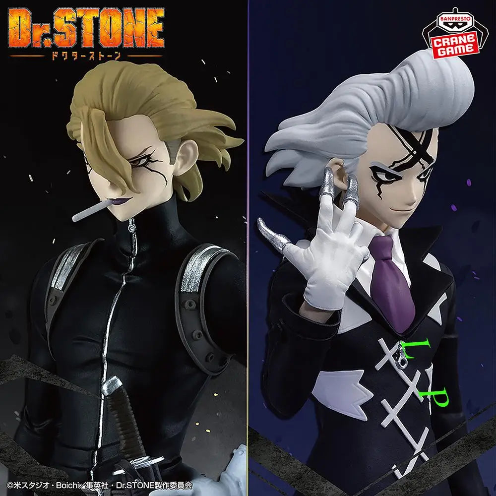Banpresto BANDAI Dr.STONE Stanley Snyder  Dr. Xenon 2 types In Stock Original Anime Figure Model Genuine Boxed Toy