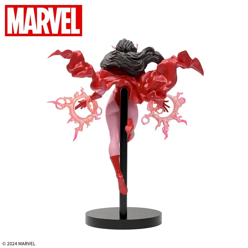 In Stock SEGA Original Genuine Marvel Comics Wanda Vision Scarlet Witch Wanda Django Maximoff 16cm Collections Model Toy Figures