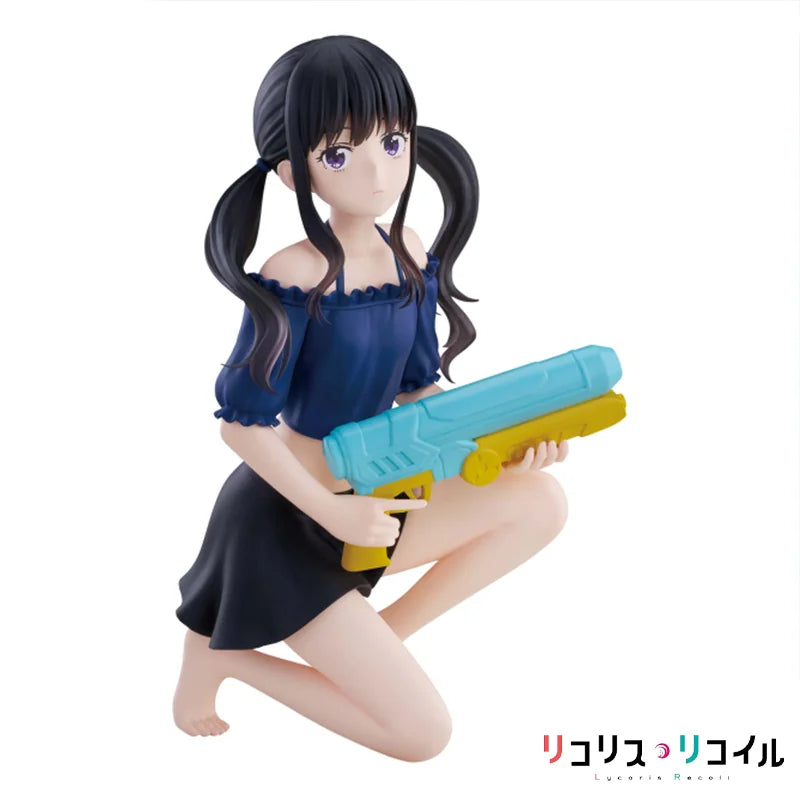 Bandai Original Banpresto Lycoris Recoil Nishikigi Chisato Inoue Takina Figuras Anime Action Figures Dolls Kids Toys JugueteGift