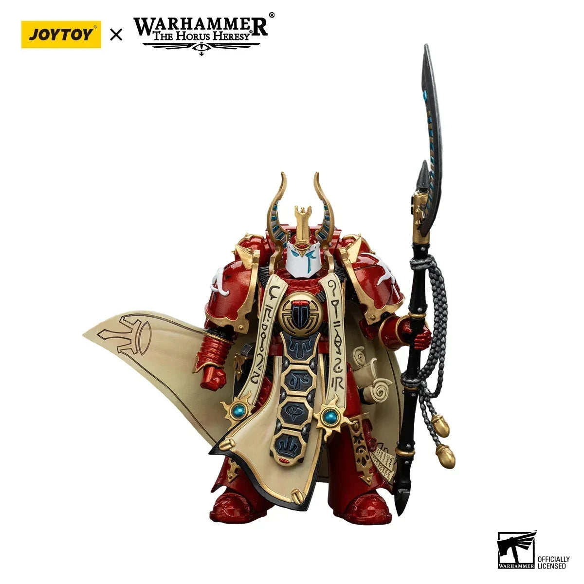 JOYTOY Azek Warhammer 40k 1/18 14.3cm Thousand Sons Legion Praetor in Cataphractii Terminator Armour Model Toys Anime Series