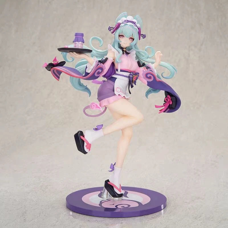 【Предпродажба】Оригинална скулптура на герой от играта Genshin Impact Yumemizuki Mizuki, фигурка, анимационен филм, колекционерски модел играчка