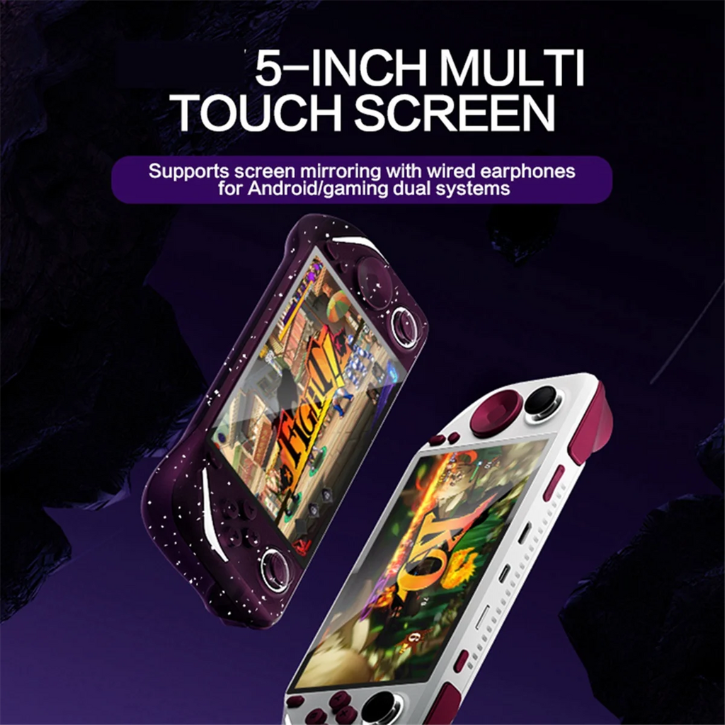 Handheld Game Console 128G+20000 Game 5 Inch Portable Video Game Console Support Connect TV