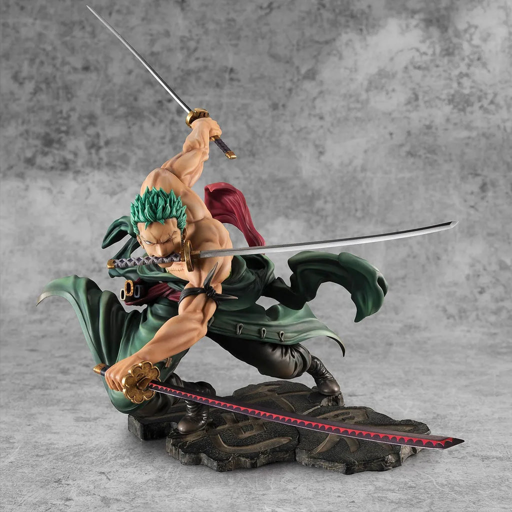 【In Stock】MegaHouse Portrait of Pirates "SA-MAXIMUM" ONE PIECE Roronoa Zoro Ver. 3000 World 1/8 Scale Figure Collection Toys