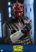 In Stock Hottoys Ht 1/6 Tms024 Star Wars, The Clone Wars Darth Maul Action Figure Model Toy 29cm Collectible Ornament Gift