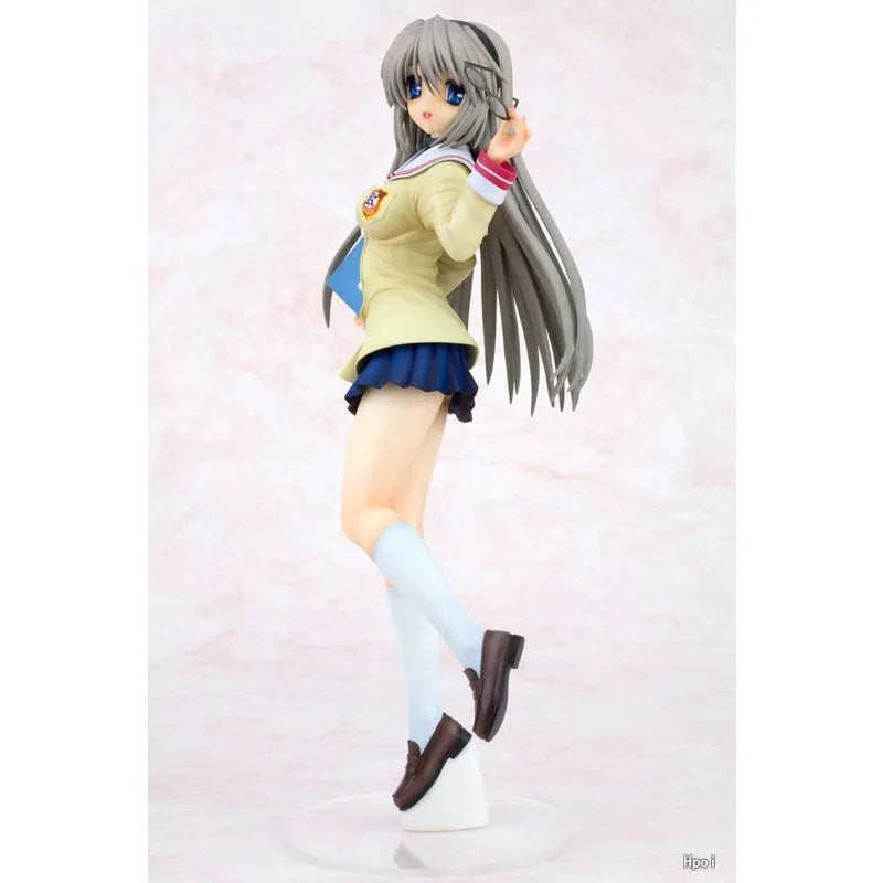 In Stock Original KOTOBUKIYA 4-Leaves CLANNAD Sakagami Tomoyo Uniform Ver. Toys Gifts Decoration Collection Models Figures