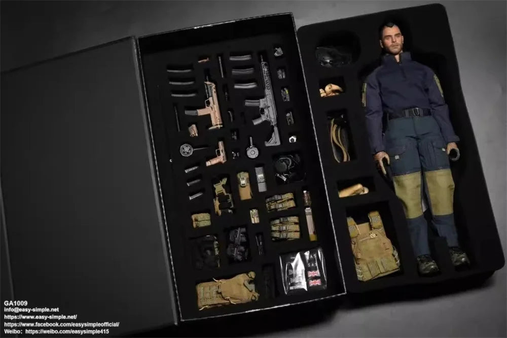 For Sale 1/6th Soldier Doll Call Man The Duty Soap Full Set Moveable Action Figure SAS About 12" ES GA1009 Christmas Festivals