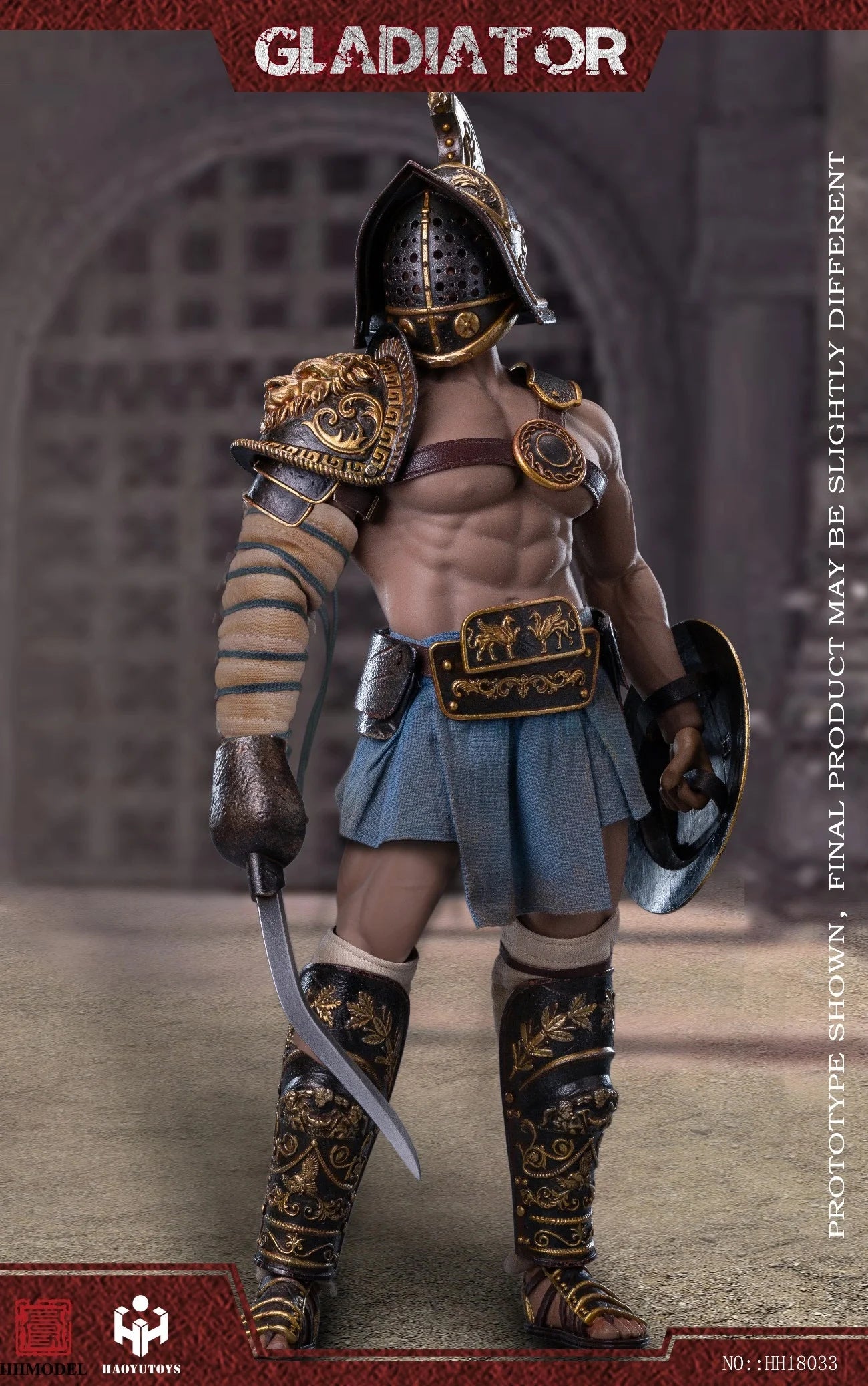 HHMODEL HAOYUTOYS 1/6 Scale Imperial Legion Hunting Ground Fighter Warrior Action Figure Collectible Toy Model