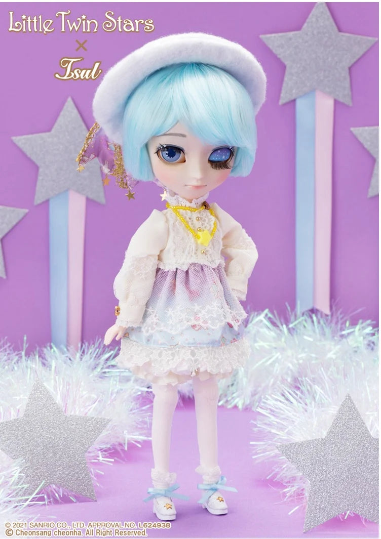 Pullip Sanrio Characters Anime Model Kuromi Sweet Dream Ver Hellokitty My Melody Cinnamoroll Lala&Kiki 1/6 Joint Mobile Bjd Toy
