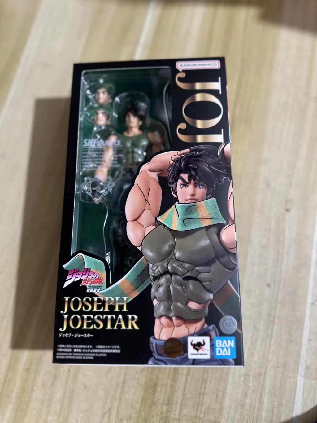 Bandai Original Sh Figuarts Jojos Bizarre Adventure Stardust Crusaders Jotaro Kujo Jonathan Pvc Action Figure Gift For Adult