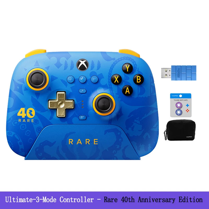 8BitDo Ultimate 3-mode Rare 40th Anniversary Edition Controller with Pro Back Buttons for Xbox Series X|S,Xbox One,PC,Android