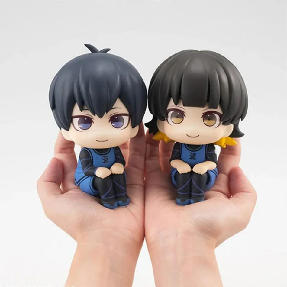 Blue Lock Anime Figure Isagi Yoichi Chigiri Hyoma Bachira Meguru Nagi Seishiro Action Figures Collection Model Figurine Doll Toy