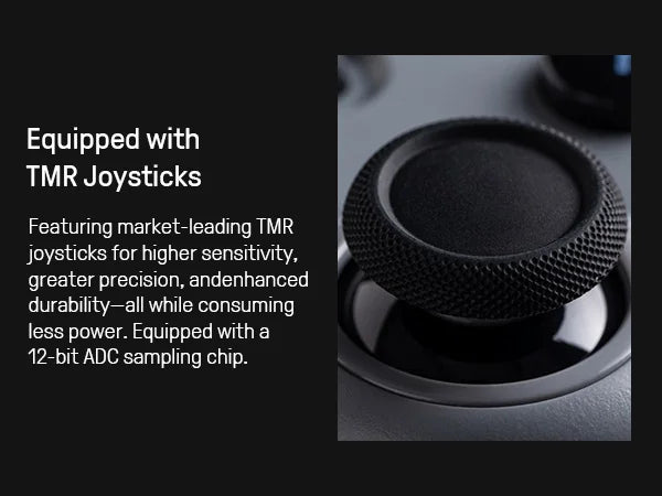 8BitDo Pro 3 Bluetooth Controller for Switch 1/2 Windows, Apple, SteamOS with TMR Joysticks,Switchable Triggers,Swappable Button