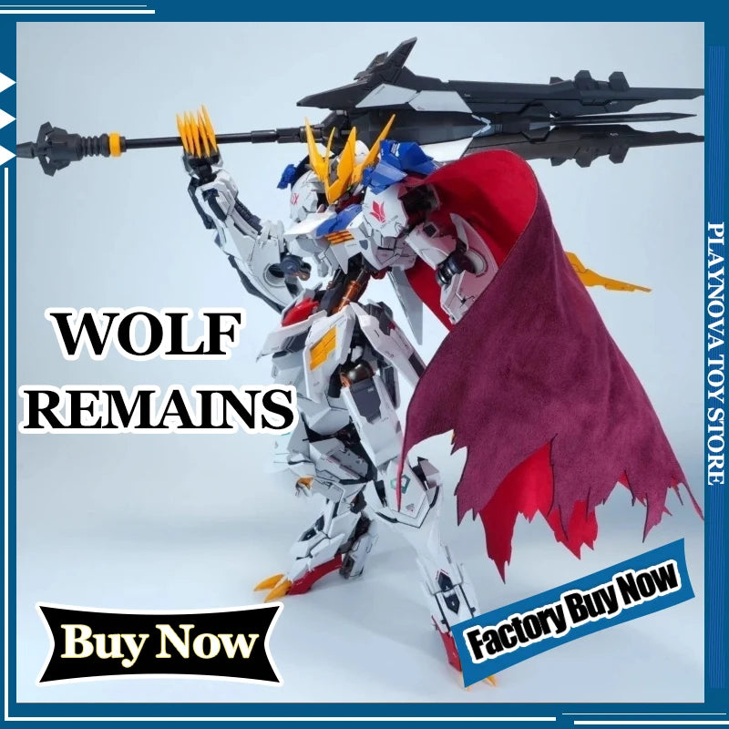 Wolf Remains PG LOGAR Action Figure BARBATOS LUPUS Rex Anime Figures 1/60 Scale Assembly Alloy Skeleton Model Kit Birthday Gift
