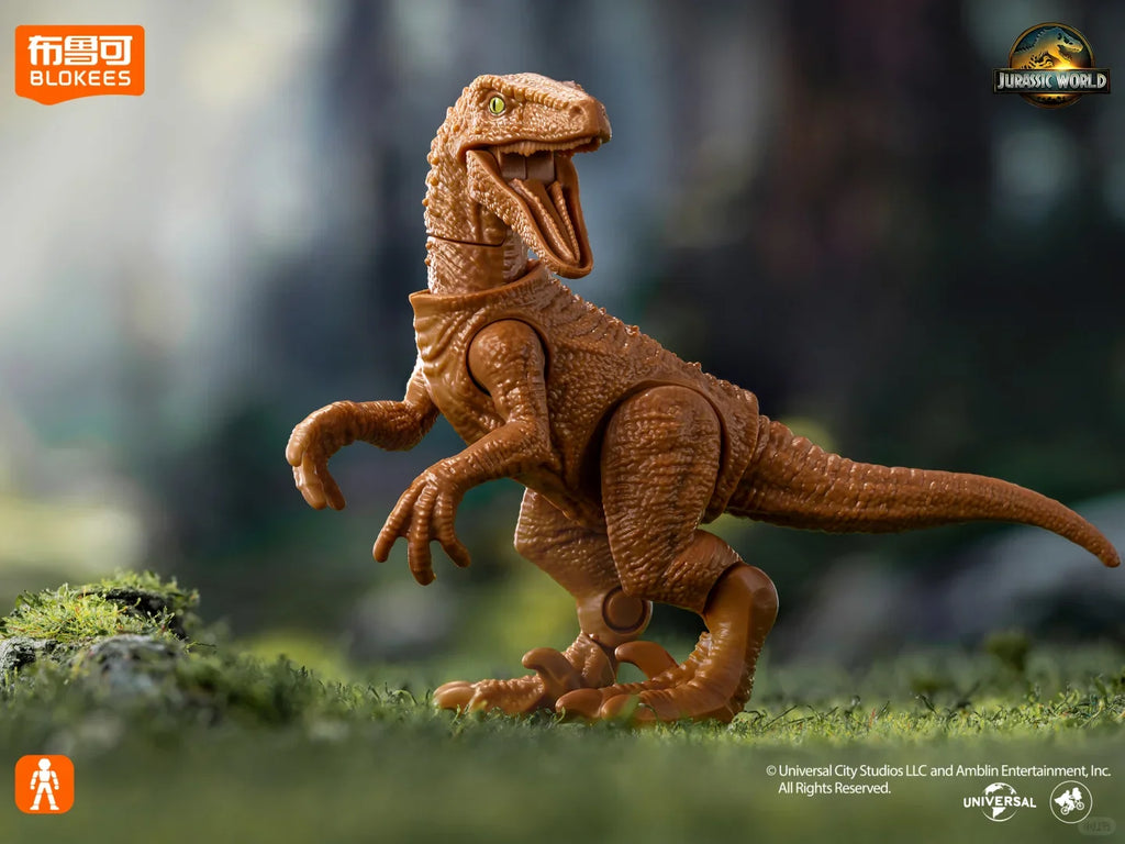 Original Blokees Jurassic World Terraventure Series Vol.1 Blind Box Action Figures Tyrannosaurus Peripheral Collection Boy Gift