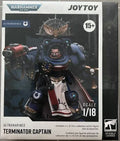 【SF】JOYTOY Warhammer 40K  Action Figure Ultramarines Terminator Captain Model Toys Gifts Collection Ornaments