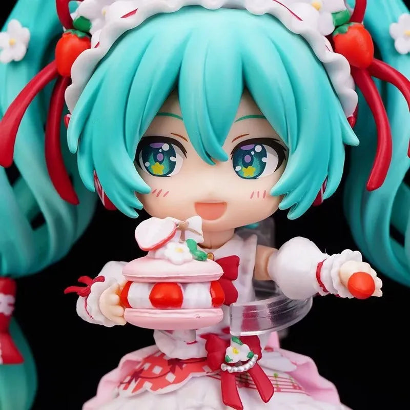 10 cm #1939 Hatsune Miku Anime-Figur, virtuelle Idol-Sängerin #1940 Miku Actionfigur, PVC-Sammlermodellpuppe, Weihnachtsgeschenk