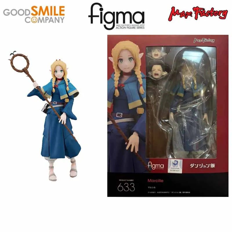 Good Smile Original Max Factory Delicious in Dungeon figma Anime Figure Laios 631 Chilchuck 652 Marcille 633 Action Figure Toys