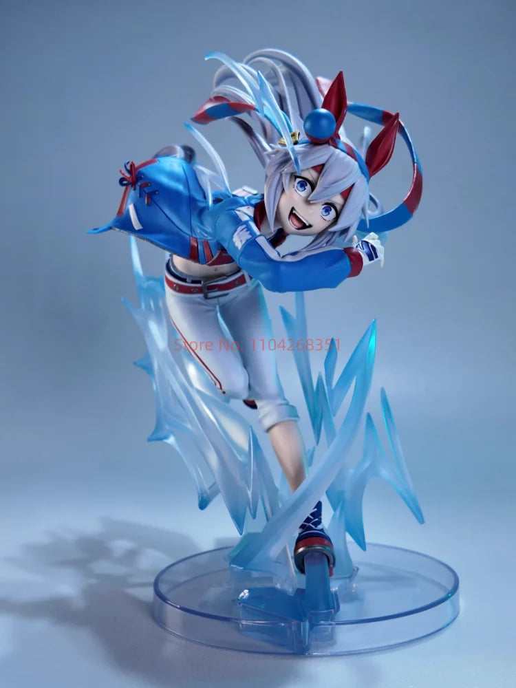 Bandai In Stock Banpresto Original Anime Evolve Umamusume Tamamo Cross Oguri Cap Anime Action Figure Model Toys Collection Gift