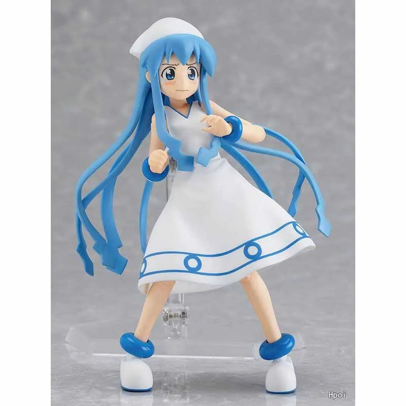 Authentic Ika Musume Collectible Figure 120mm Movable Proportional Model PVC ABS High Quality Anime Character Toy for Fans