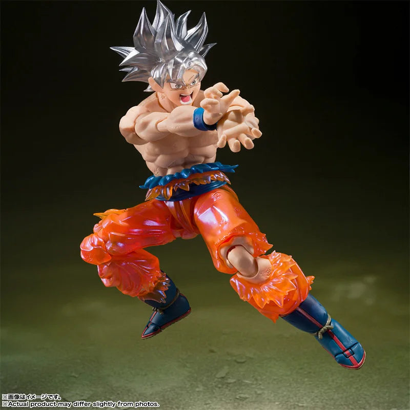 Bandai SHF Dragon Ball Son Goku Ultra Instinct Limit Breakthrough TNT Limited Edition Collectible Action Figure In Stock