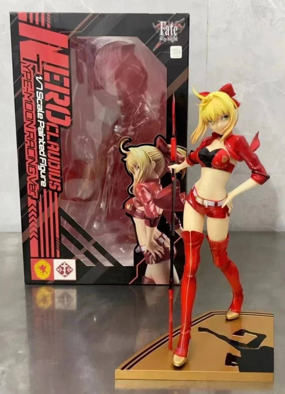 Оригинални стоки на разположение Stronger Fate FGO Racing Nero Racing Фигурка Модел Колекция Играчка Подарък Аниме Серия