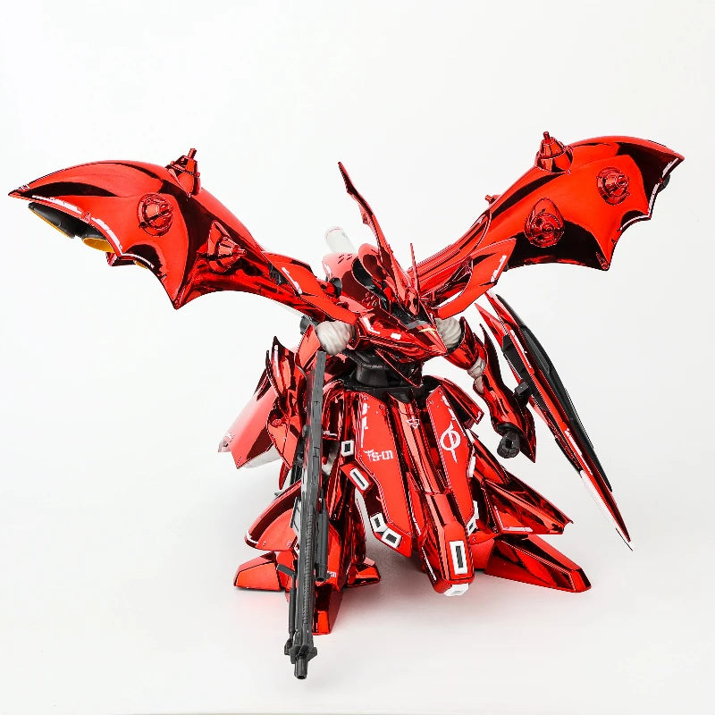 HG 1/144 MSN-04II Nightingale Electroplating Version Assembly Model Kit  Action Figure With Water Decal Anime Mecha Toy Boy Gift