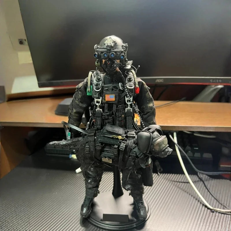 M013 Mini Times Toys 1/6 Soldier SEAL Team Navy Special Forces With Dog 12'' Action Figure Model Toy In Stock