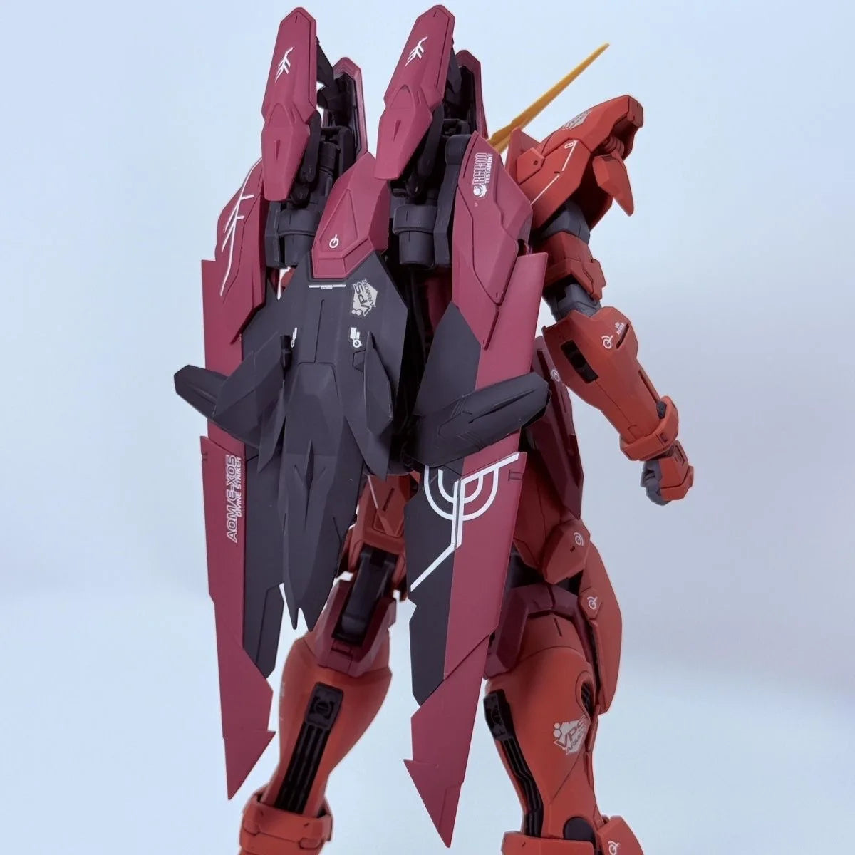 MENGHU Model  MG 1/100 PB ZGMF-X12A Testament red RGX-00 Assembly Model Kits  Anime Action Figure Robot Plastic Model Toys