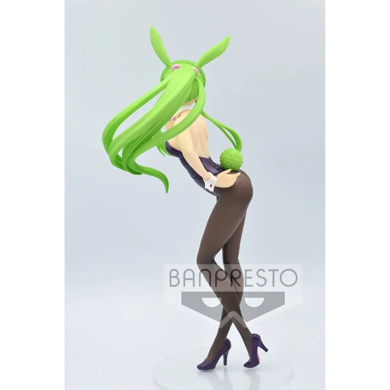 In Stock Bandai Original Genuine Banpresto Code Geass Hangyaku No Lelouch C.C. Espresto Fluffy Materials 22cm Model Toy Figures