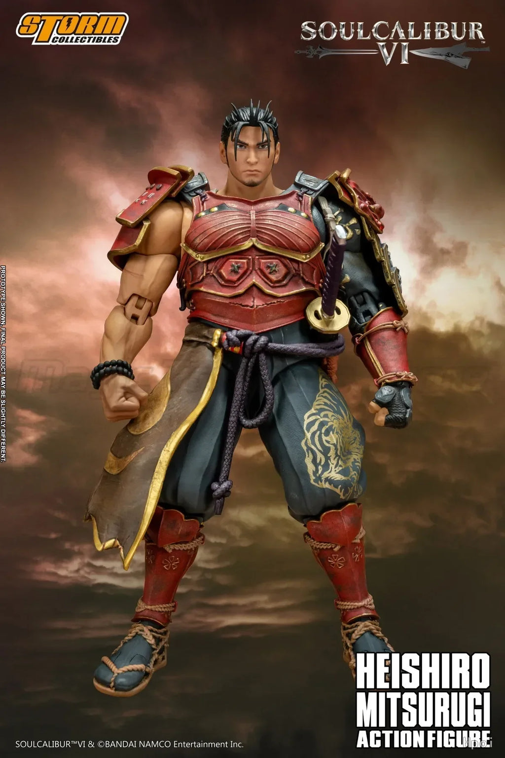 【MT】In Stock Original Storm Collectibles SOULCALIBUR VI HEISHIRO MITSURUGI Action Figure Model Toy Gift