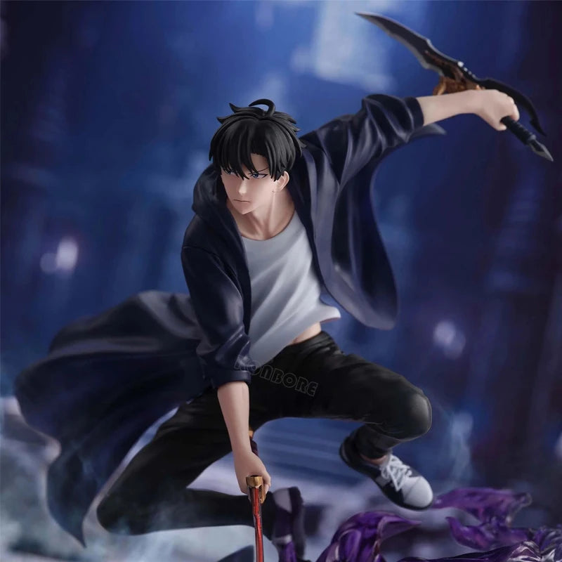 Solo Leveling Sung Jinwoo Anime Figure Ore dake Level Up na Ken Shun Mizushino Action Figure Collectible Model Doll Toys Gifts