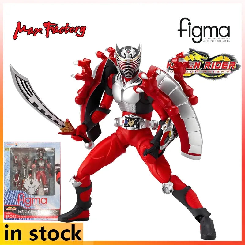 Max Figma Finished Product Movable Exquisite Doll Kamen Rider Dragon Rider Anime Action Figure Toys Model Festival Gift for Boys