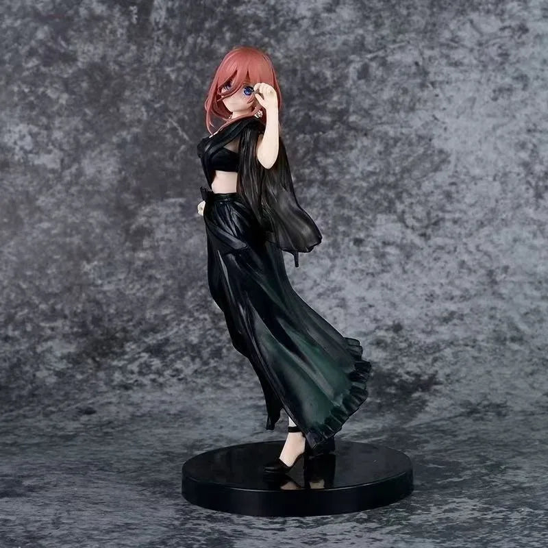 The Quintessential Quintuplets Nakano Miku secondary anime peripheral hand-do personalized creative cartoon desktop ornaments
