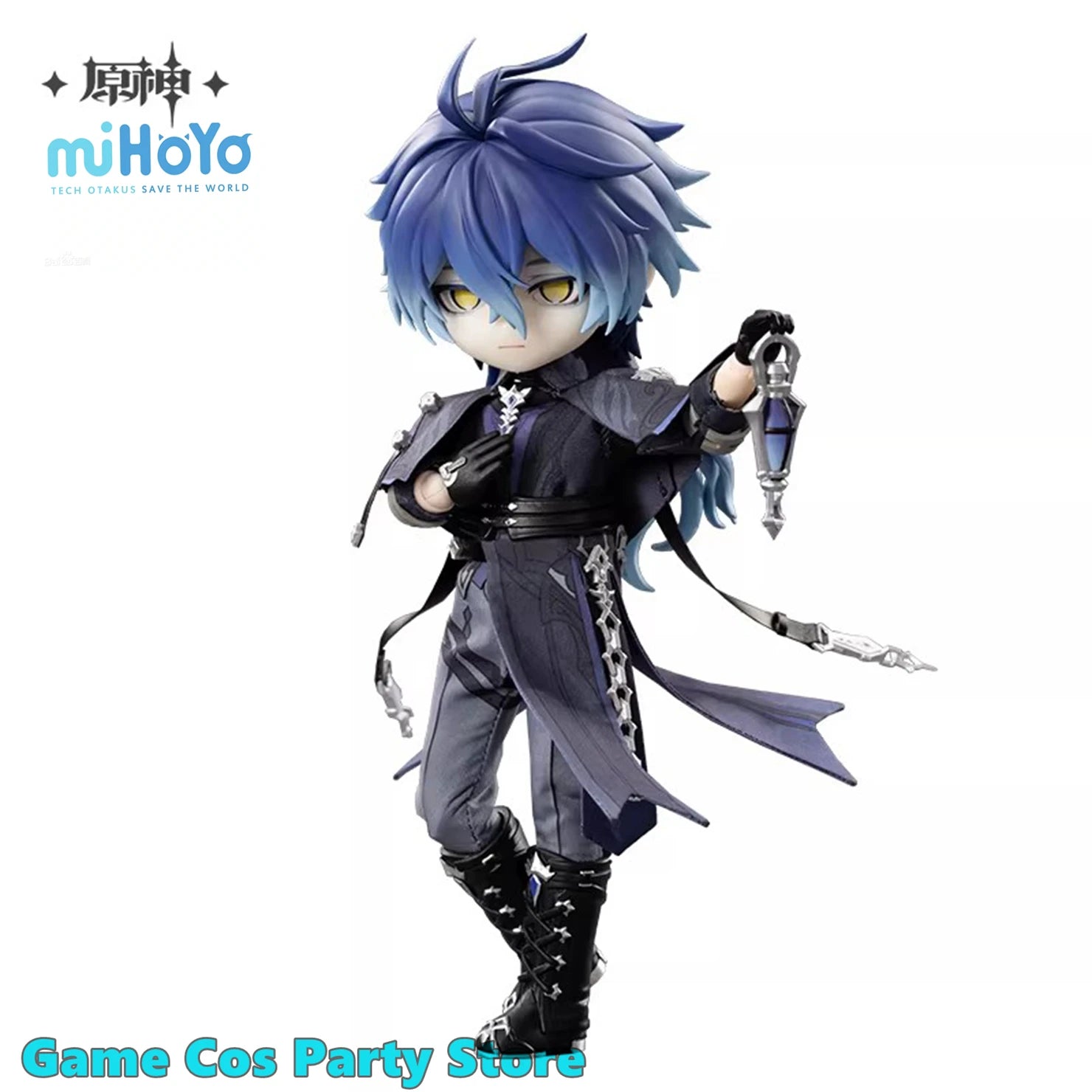 [Genuine] Flins 1/12 Movable Dress-Up Dolls Genshin Impact Nod-Krai The Lamplighter Statue Anime Cartoon Model Cosplay Ornament