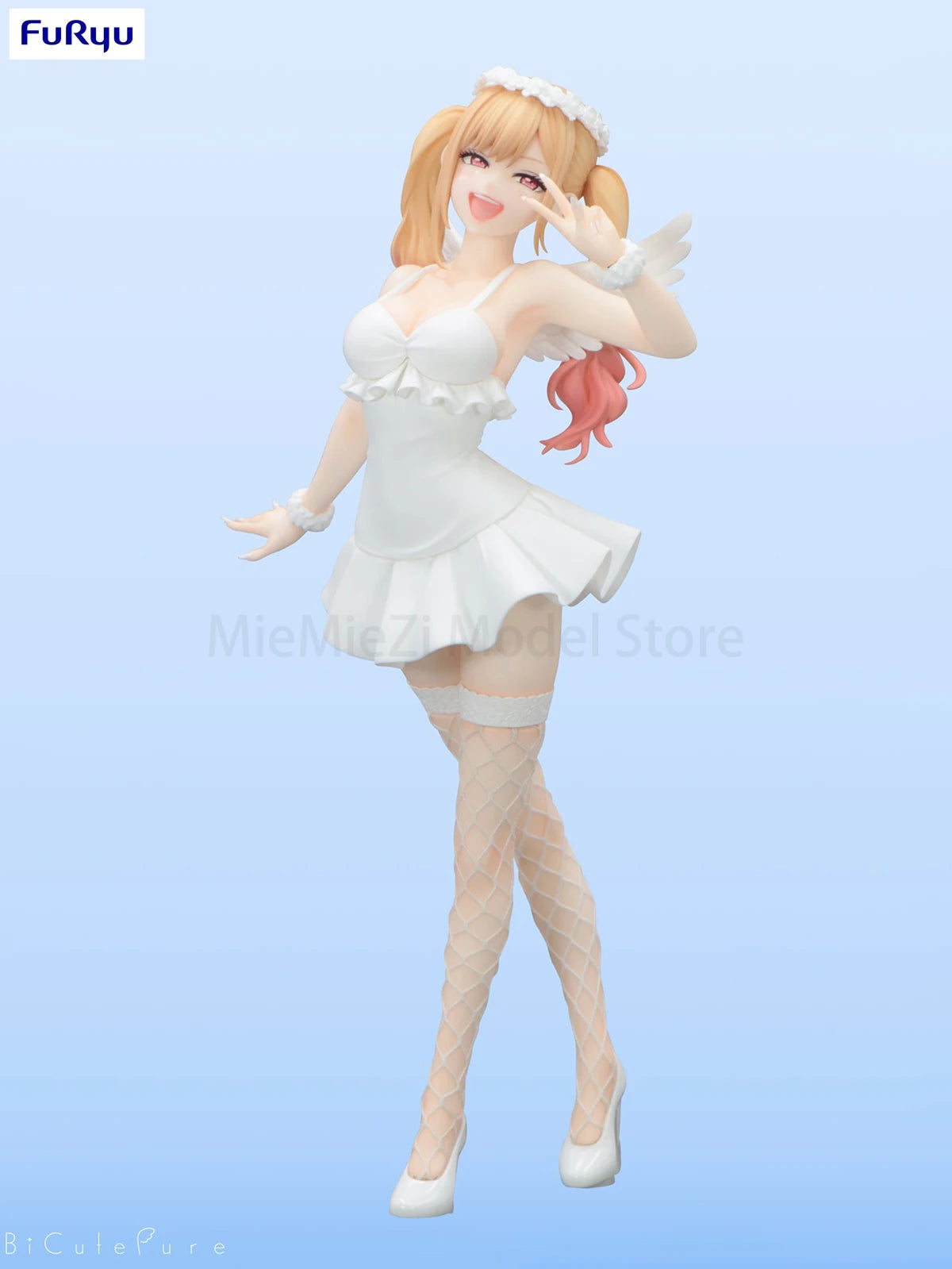 Original Genuine FuRyu Prepainted Bicute Pure Sono Bisque Doll Wa Koi O Suru Kitagawa Marin Anime Figure Garage Kit Model Gift