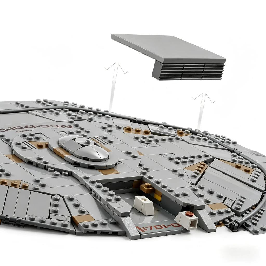 2026 News 10356 Star Trek Enterprise 3600 PCS Ship Building Blocks Bricks Model Toys For Birthday Children Gift