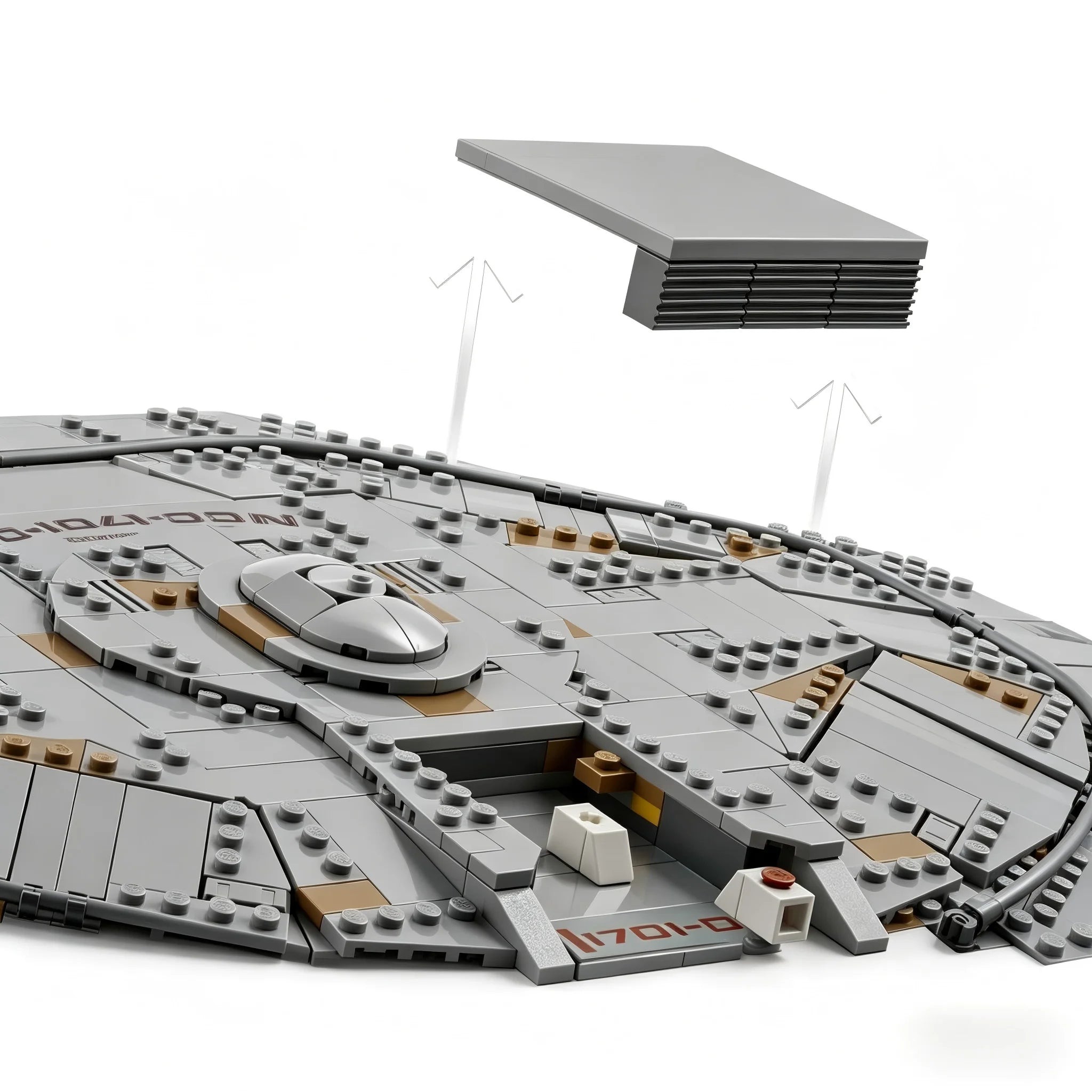 2026 News 10356 Star Trek Enterprise 3600 PCS Ship Building Blocks Bricks Model Toys For Birthday Children Gift