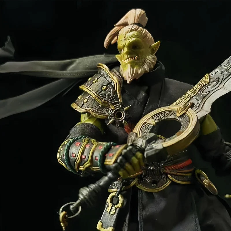 Vtoys Asura Action Figure VSd006 Cloth Gown Original Collection Soldier PVC Model Bamboo Hat Full Set Toy Limited Version Gift