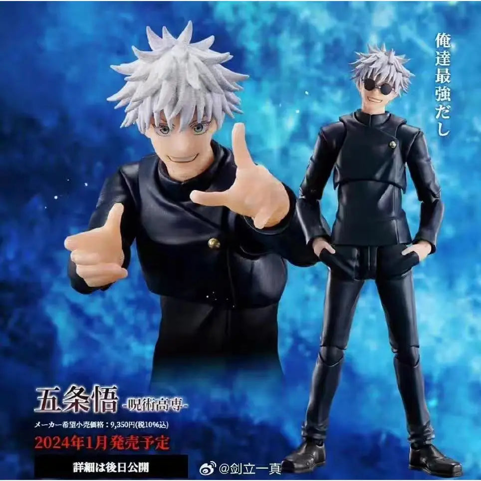 Spot SaleIn Stock 100%Original Bandai SHFiguarts S.H.Figuarts Satoru Gojo Jujutsu Kaisen Action Collection Figures Model Toysin