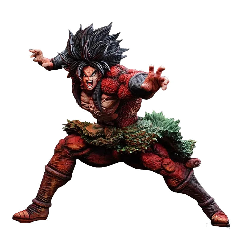 New 28cm  Anime Figures Dragon Ball Super Saiyan 4 Broli Figures Pvc Statue Collection Model Desk Decoratio Birthday Gifts Toys