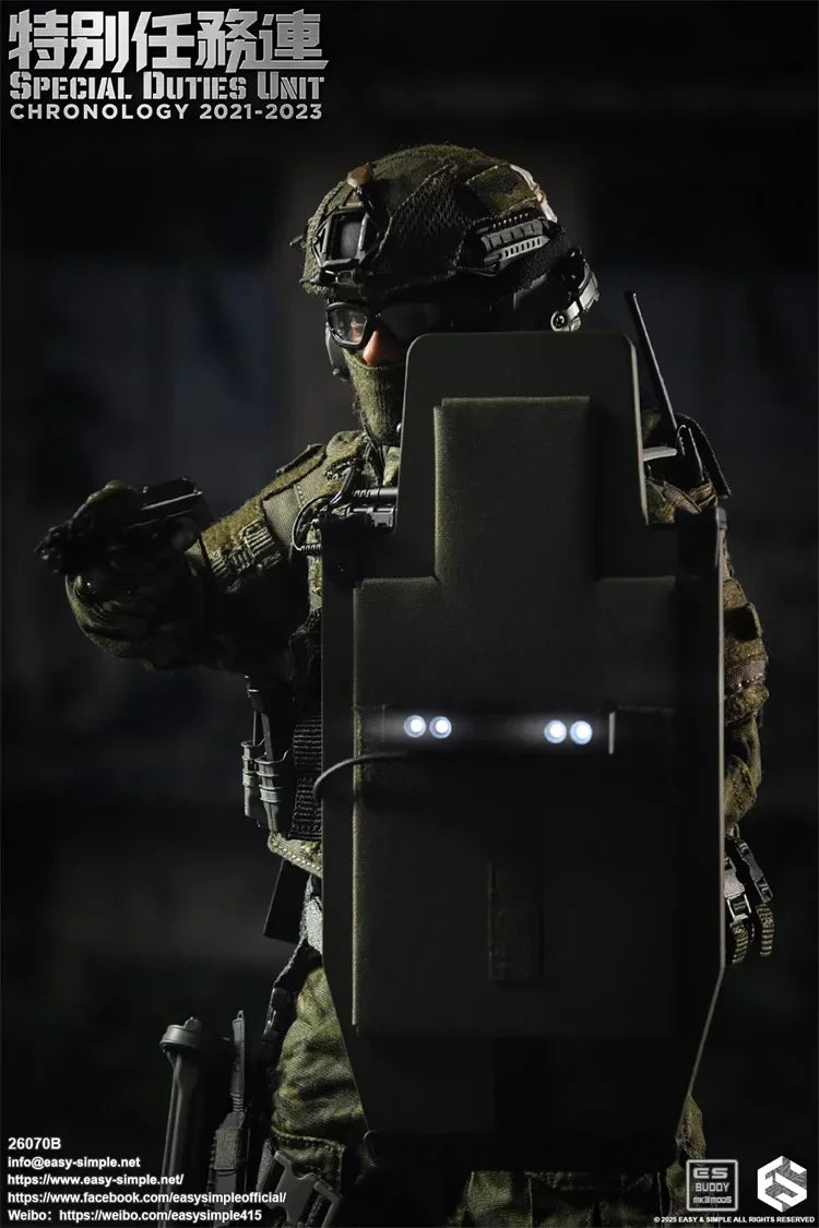 ES 26070B 1/6 Scale Soldier Hong Kong Special Mission Unit SDU Set Model