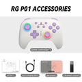 ANBERNIC RG P01 RGP01 Gamepad Wired Wireless Bluetooth RGB Hall Effect Joystick XBOX Game Controller for PC Android IOS Steam