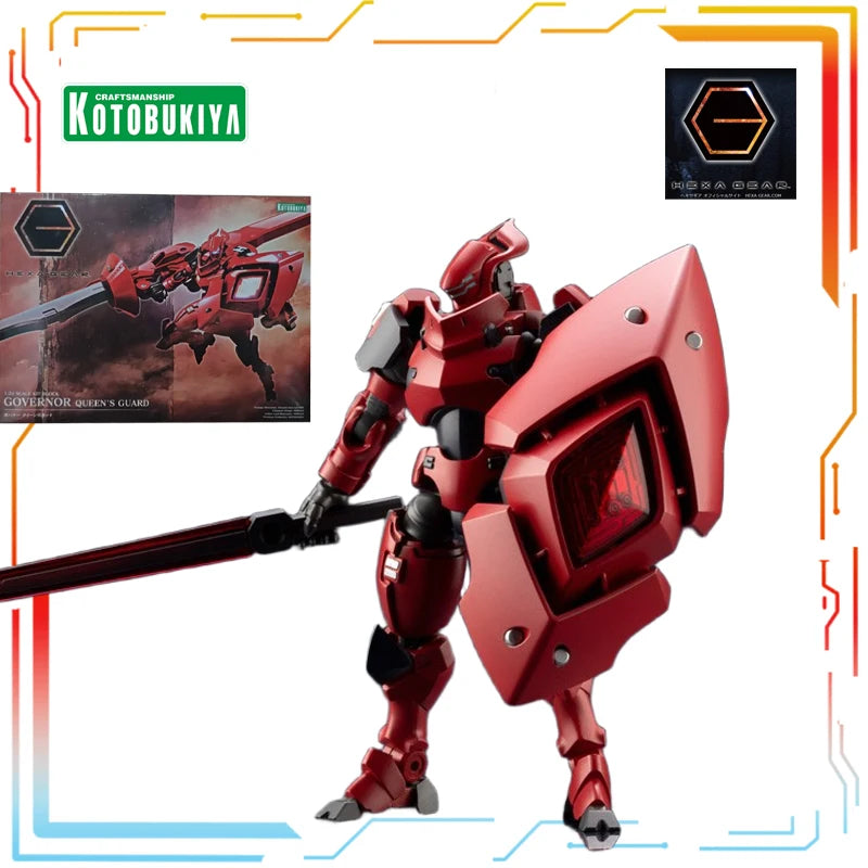 Kotobukiya Original Hexagonal Gear 1/24 Mech Assembly Series Machine Teeth Anime Action Figure Model Toys Festival Gift for Boys